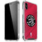 NBA Toronto Raptors Logo iPhone XS Max Clear Case